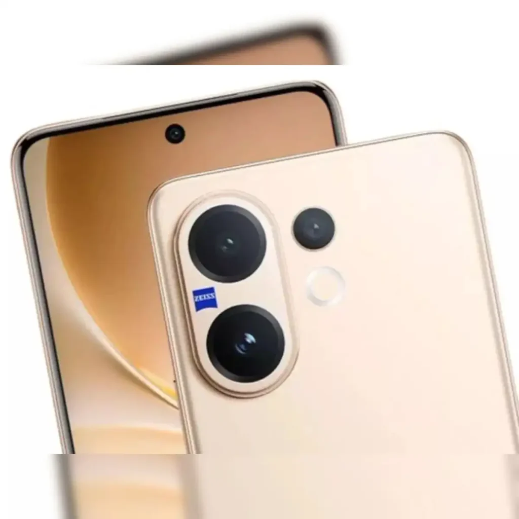 "Vivo V60 5G mobile launching in India today front and back design view
